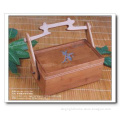 Bamboo Tea Box Design with handle